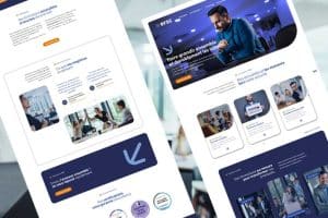 Site internet réalisé pour ERSC, expert de la formation – Lalère d'une Com