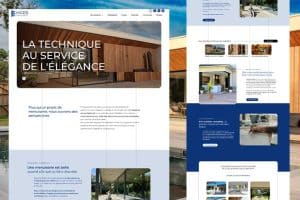Site internet réalisé pour MGDS, menuiserie sur-mesure – Lalère d'une Com